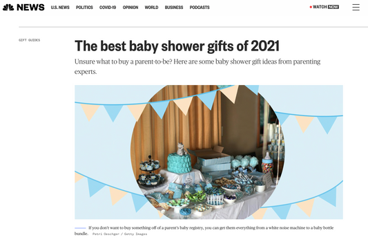The Original Rainbow Crayon® Named Among Top Baby Shower Gift of 2021 by NBC News